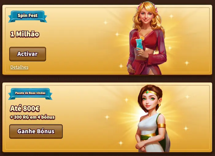 MyEmpire Casino Portugal bonus