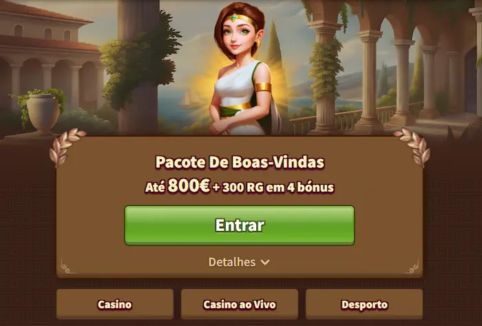 MyEmpire Casino Portugal bonus